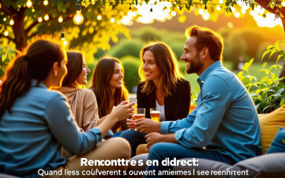 Rencontres en direct : quand les cœurs s’ouvrent et les âmes se rencontrent