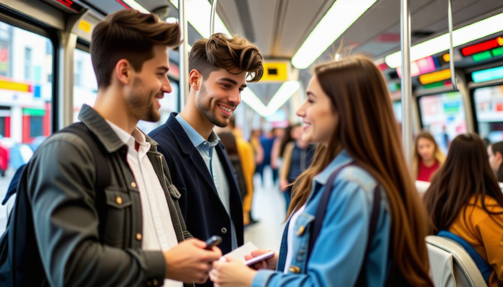 découvrez des astuces et conseils pratiques pour draguer efficacement dans les transports en commun. apprenez à briser la glace, à établir un contact et à faire des rencontres inattendues tout en respectant l'espace personnel des autres.
